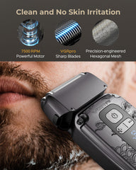 VGRPRO LED display battery status helps you plan styling sessions.