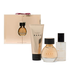Victoria's Secret Bare EDP bottle front and center for long-lasting daily confidence.