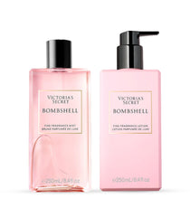 Victoria's Secret Bombshell bundle packaging shown for gifting appeal