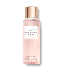 Victoria's Secret Coconut Milk & Rose bottle splash offers a refreshing daily fragrance.