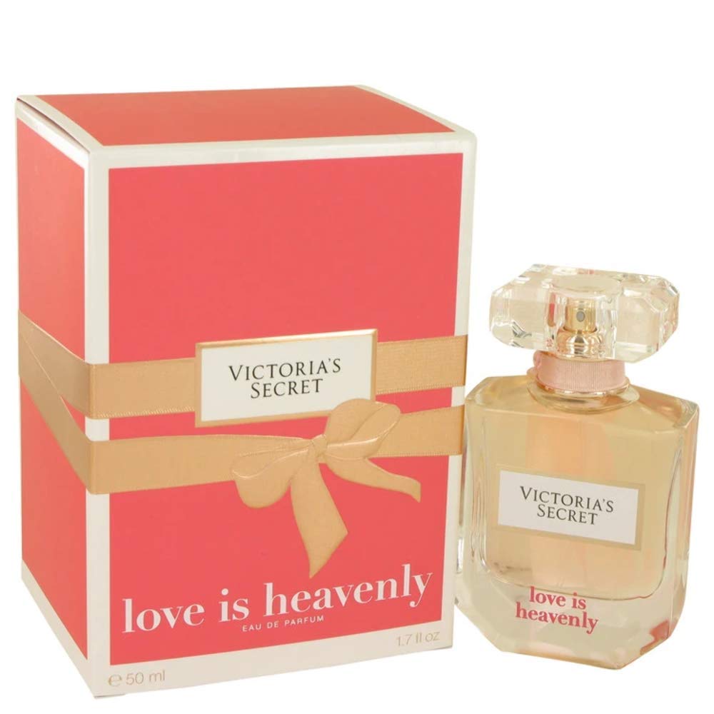 Victoria's Secret Love Is Heavenly EDP bottle viewed up close, ideal for daily confidence and evening allure.