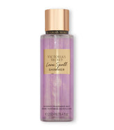 Victoria's Secret Love Spell Shimmer Mist bottle with shimmering finish for daily refresh.