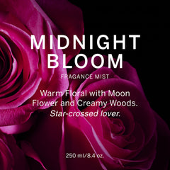 Victoria's Secret Midnight Bloom packaging box highlighting premium experience.