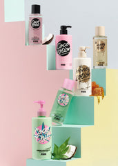 Victoria's Secret Pink Honey label closeup shows premium branding