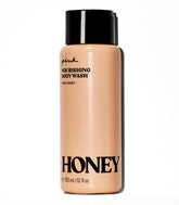 Victoria's Secret Pink Honey Nourishing Gel Body Wash bottle ready for a gentle daily cleanse.