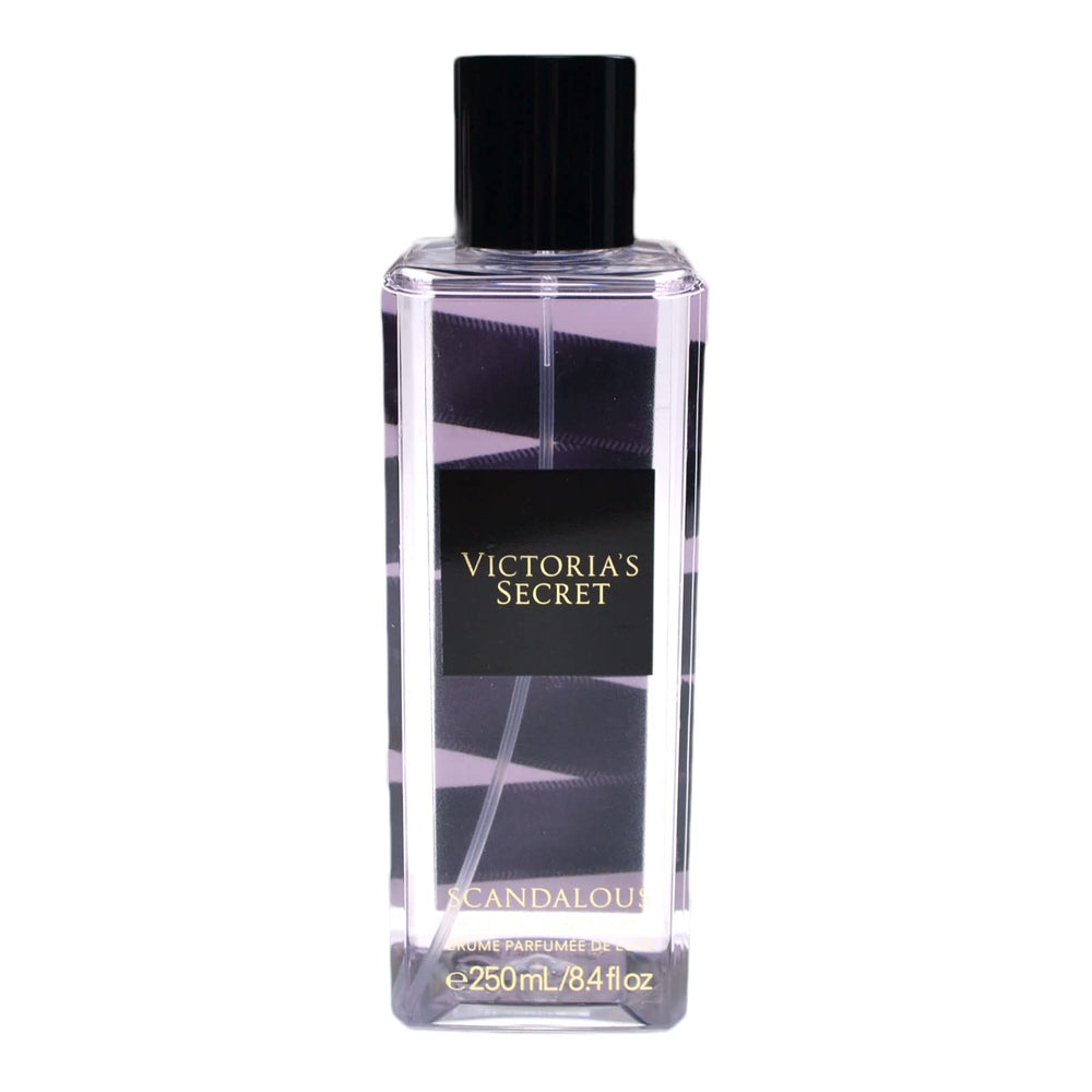 Victoria's Secret Scandalous fragrance mist bottle for everyday wear and mood-enhancing scent