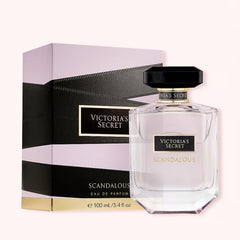 Victoria's Secret Scandalous spray on wrist demonstrates portable scent for nights out