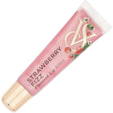 Victoria's Secret Strawberry Fizz lip gloss tube with high shine for everyday wear.