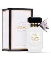 Victoria's Secret Tease Creme Cloud bottle pours for a long-lasting fragrance