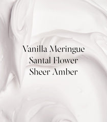 Victoria's Secret Tease Creme Cloud santal flower detail adds warmth and subtle allure