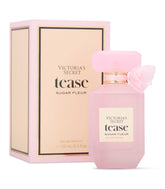 Victoria's Secret Tease Sugar Fleur bottle being poured for a sparkling daytime scent