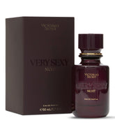 Victoria's Secret Very Sexy Night bottle pour highlights rich plum notes for evening allure.