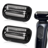 VIDSA 53B replacement head close-up of blades for smoother shave.