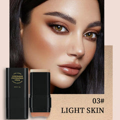 Vienflona Foundation Stick brush-end contouring detail for precise nose and lip areas.