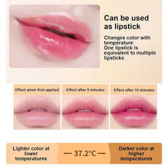 Vienflona transferproof lip gloss on lips highlights long-lasting, smudge-resistant color.