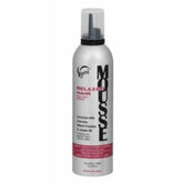 Vigorol Relaxed Hair Mousse bottle for smooth, frizz-free styling and light hold.