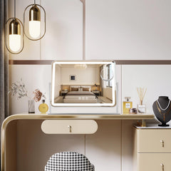 ViKert vanity mirror dimmable lighting for customizable brightness