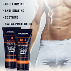 Viking Revolution anti-chafing-closeup shows moisture absorption and friction reduction.