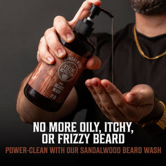 Viking Revolution beard conditioner softening touch highlights detangler and smoother beard.