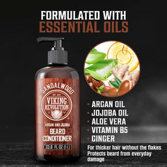 Viking Revolution conditioner in hands for easy, even application