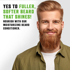 Viking Revolution Peppermint and eucalyptus scent enhances refreshing grooming ritual.