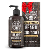 Viking Revolution Spiced Vanilla Beard Conditioner bottle ready for daily conditioning.