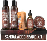 Viking Revolution Ultimate Conditioner beard wash sandalwood bottle for daily cleansing and softening.