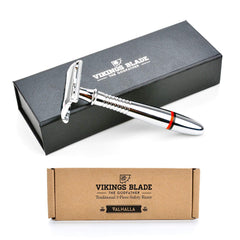 Vikings Blade luxury case showcasing complete grooming set