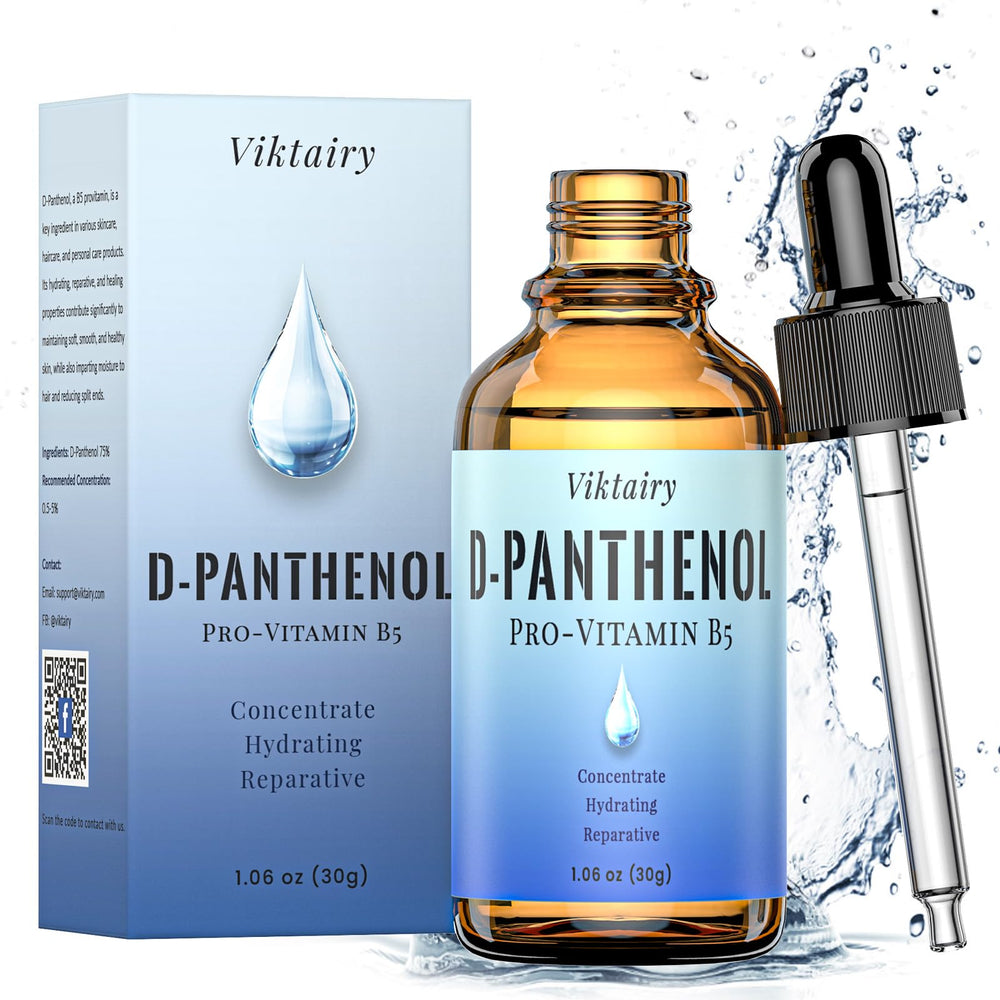 Viktairy D-Panthenol Liquid bottle showing concentrated pro-vitamin B5 for skin hydration
