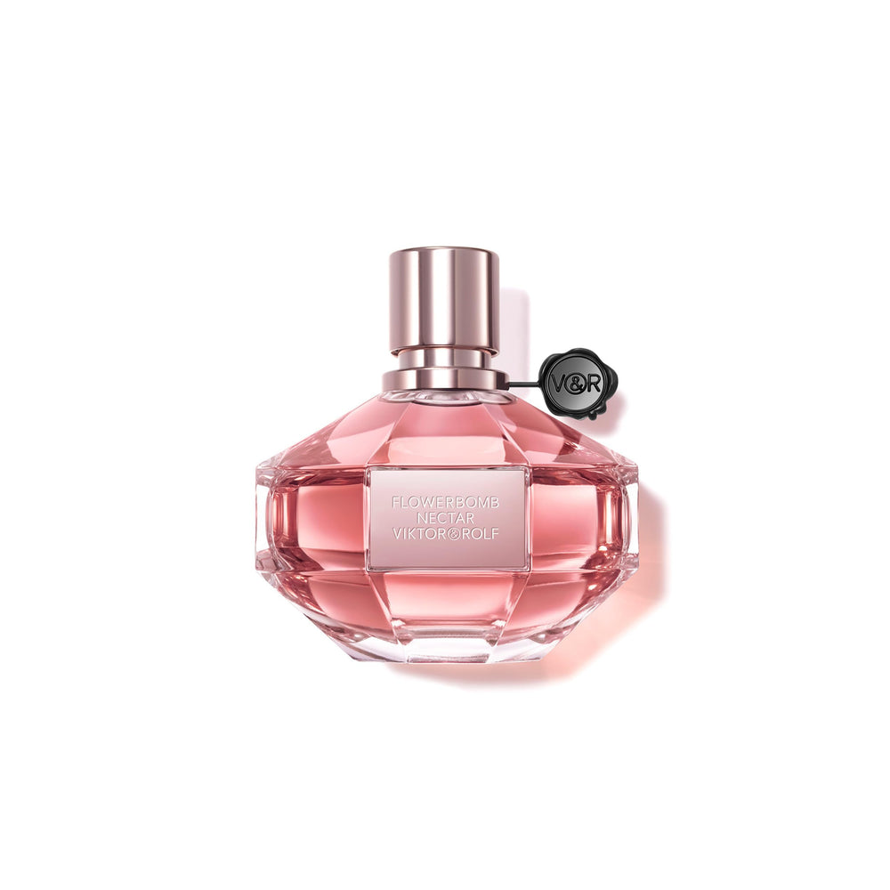 Viktor&Rolf Flowerbomb Nectar bottle with luminous glass for daily luxury