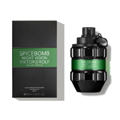 Viktor&Rolf Spicebomb Nightvision spray atomizer delivers smooth, even fragrance release.