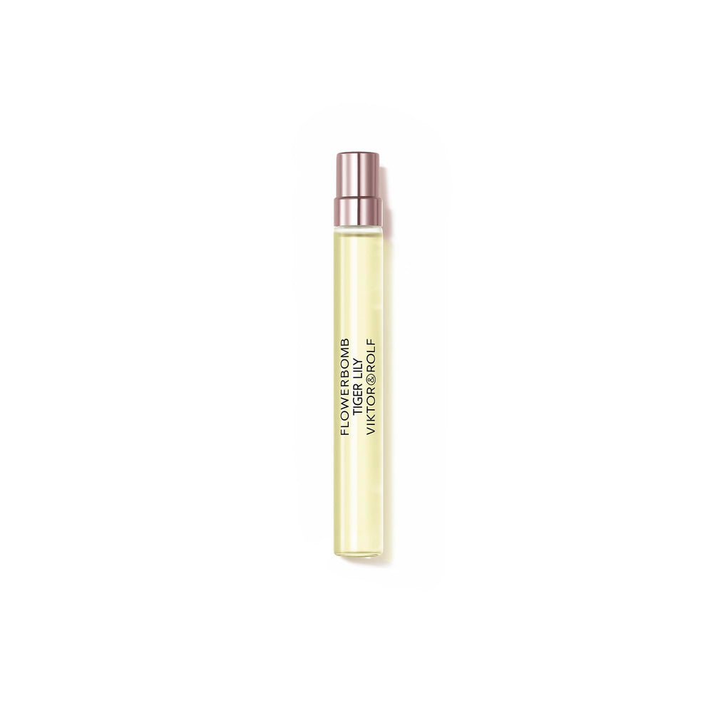 Viktor&Rolf Tiger Lily EDP bottle close-up for luxurious daytime wear.