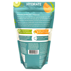 Village Naturals Therapy Hydrate foaming bubbles deliver a refreshing soak