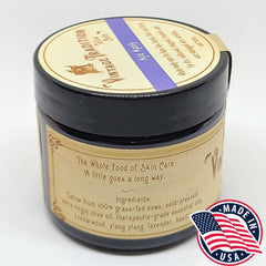 Vintage Tradition balm texture close-up highlights ultra-rich creaminess that absorbs quickly