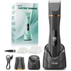 Virelle electric body shaver face trim for precise facial grooming