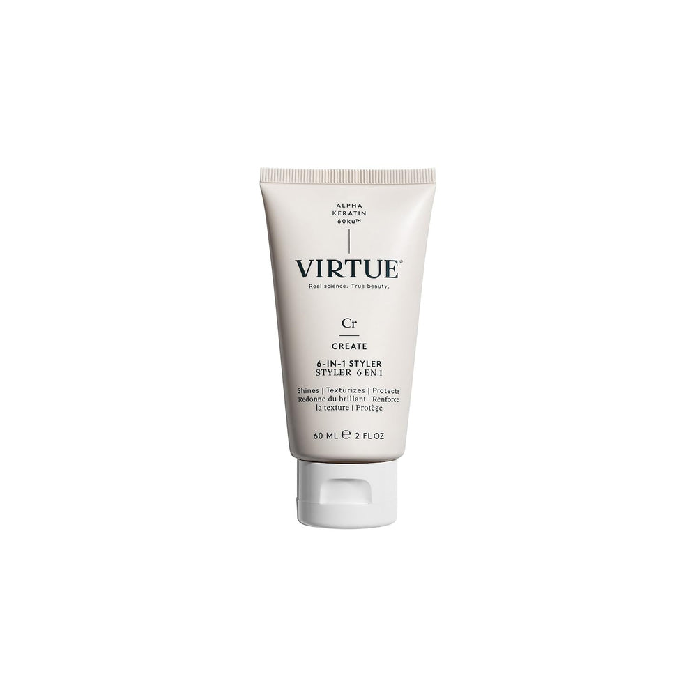 Virtue 6-in-1 Styler bottle-pour for precise, mess-free application.
