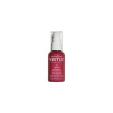 VIRTUE Smooth Frizz Block spray bottle with anti-frizz shield for humidity control.