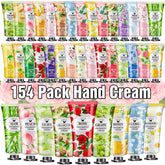 VISCOO 154 pack hand cream set in rose fragrance for portable moisture
