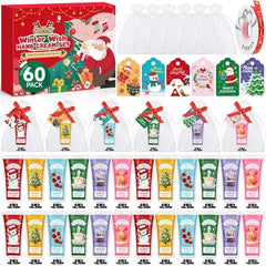 VISCOO Christmas hand cream 60-pack assortment for gifting and seasonal moisture