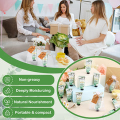 VISCOO Oh Baby gift set packaging showcasing the cherry blossom theme.