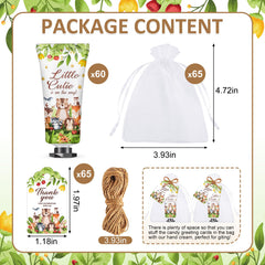 VISCOO organza bags and thank-you tags showcase premium gifting for weddings.