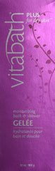 Vitabath Gelee texture close-up with nourishing ingredients.