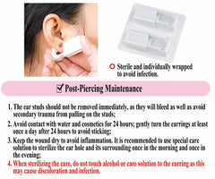VitaCool cleaning pads for hygienic prep before piercings.