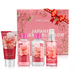 Vital Luxury shower gel in travel kit offering a refreshing cleanse.