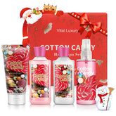 Vital Luxury Cotton Candy kit packaging for a gift-ready spa setup.