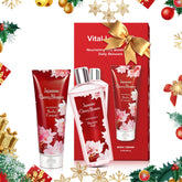 Vital Luxury Japanese Cherry Blossom shower gel bottle delivering silky hydration