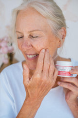 Vitality Skin Envy Balm vanilla aroma closeup promotes relaxing spa-like calm while hydrating.