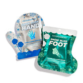 Vitamasques Holiday Snow Bliss Hand Mask packaging showcases premium hydration for dry skin