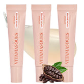 Vitamasques lip-mask-overnight-application shows hydration before sunrise for smoother lips.