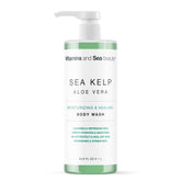 VITAMINS AND SEA BEAUTY moisturizing body wash bottle-front for daily use.